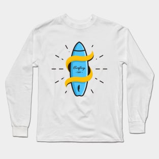 Surfing Day Long Sleeve T-Shirt